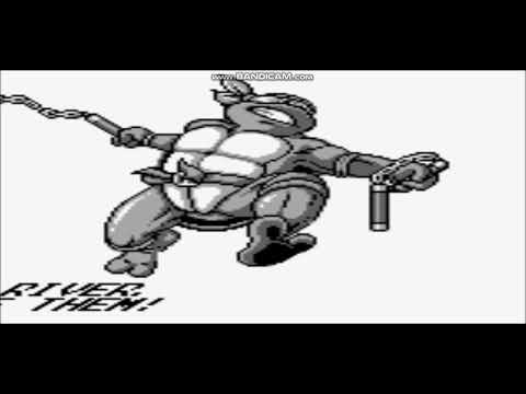 TMNT Fall of the Foot Clan Gameboy Walkthrough!