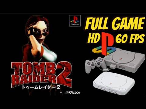 Tomb Raider 2 [PS1] (Japan Version) 100% SECRETS Longplay Walkthrough Playthrough Full (HD, 60FPS)