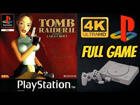 Tomb Raider 2: Starring Lara Croft | Ultra HD 4K/60fps🔴 | PS1 | 100% ALL SECRETS | Walkthrough Full