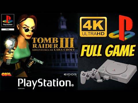 Tomb Raider 3: Adventures of Lara Croft | Ultra HD 4K/60fps🔴 | PS1 | 100% ALL SECRETS | Walkthrough