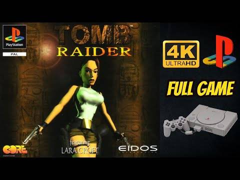 Tomb Raider | Ultra HD 4K/60fps🔴 | PS1 | 100% ALL SECRETS | Full Movie Gameplay Walkthrough Longplay