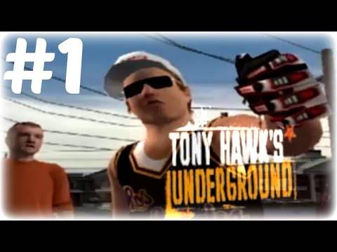 Tony Hawk's Underground Playstation 2 Walkthrough Part 1 – Hometown Hijinks!