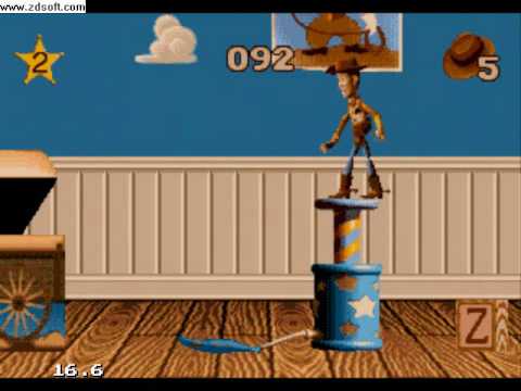Toy Story for Sega Mega Drive (GENESIS) WalkThrough PART 1