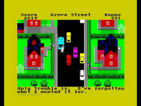 Trashman Walkthrough, ZX Spectrum