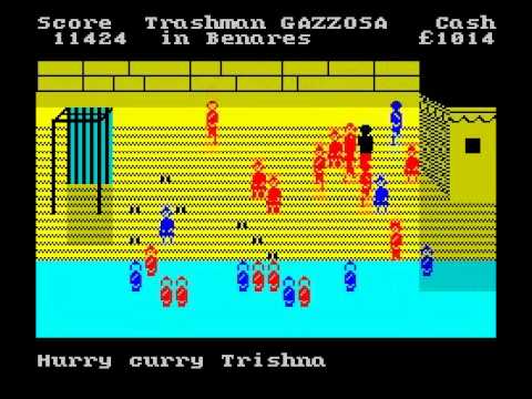 Travel with Trashman Walkthrough, ZX Spectrum