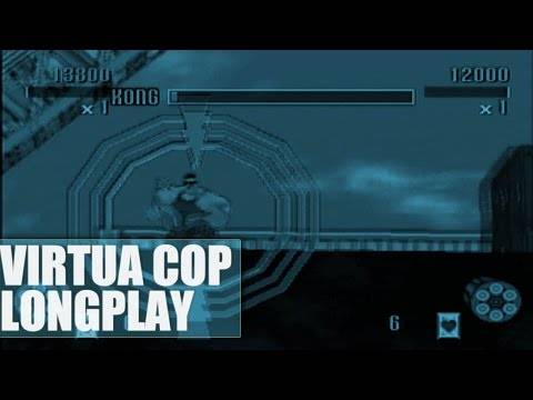 Virtua Cop Longplay Sega Saturn (Walkthrough) No Commentary