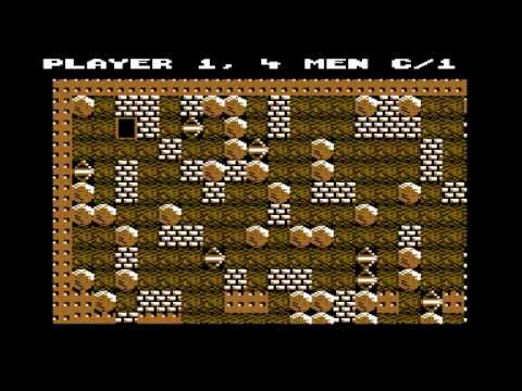 walkthrough: Boulder Dash 1 /  Cave a-c [c64]