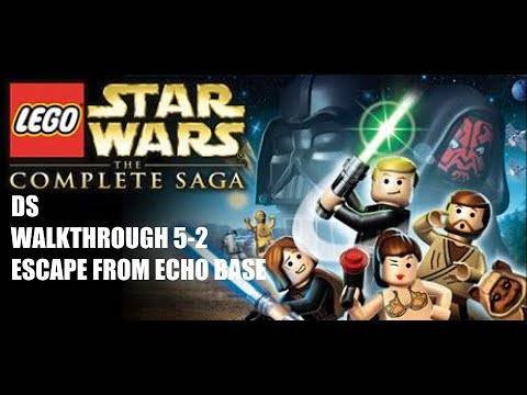 WALKTHROUGH: Lego Star Wars:The Complete Saga Nintendo DS E5 Level 2 Escape From Echo Base