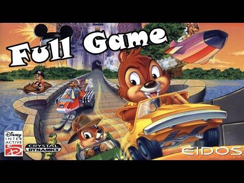Walt Disney World Quest: Magical Racing Tour (PS1) 105% Walkthrough [FULL GAME] HD