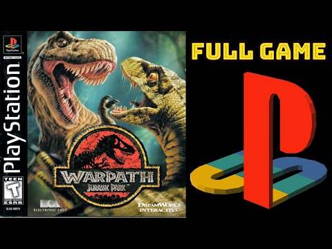 Warpath: JURASSIC PARK (PS1) 100% All Dinosaur Longplay/Walkthrough NO COMMENTARY