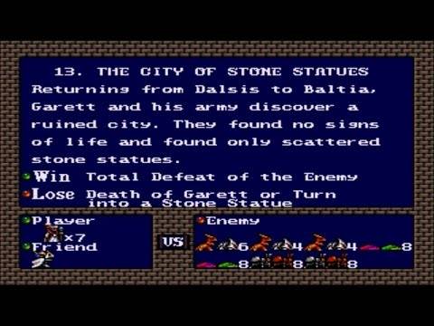 Warsong (SEGA Genesis) Walkthrough: Scenario 13