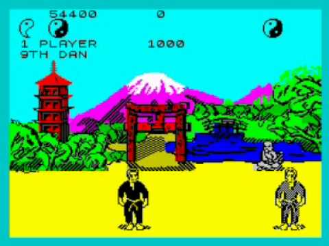 Way of the Exploding Fist Walkthrough, ZX Spectrum