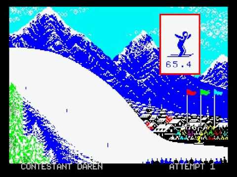 Winter Games Walkthrough, ZX Spectrum