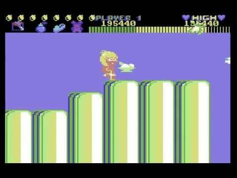 Wonder Boy Longplay (C64) [50 FPS]