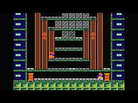 Wrecking Crew NES Walkthrough (Part 1 – Phases 1 to 24) [HD]