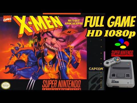 X-Men: Mutant Apocalypse SNES Longplay/Walkthrough HD 1080p NO COMMENTARY