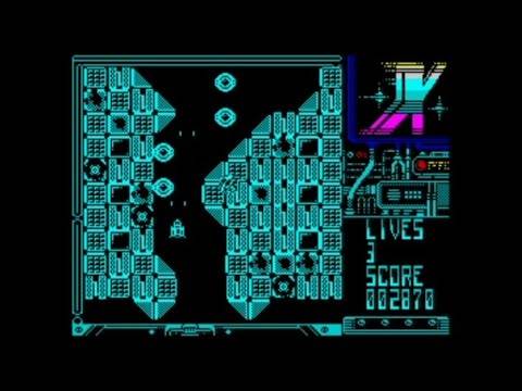Xenoblast (2021) Walkthrough, ZX Spectrum