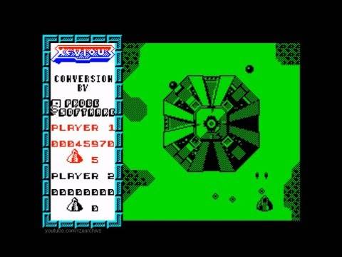 Xevious Walkthrough, ZX Spectrum
