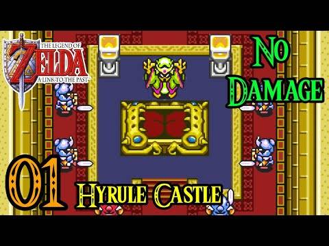 Zelda A Link to the Past SNES 100% Walkthrough – Part 1 – Introduction – Hyrule Castle