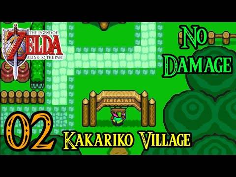 Zelda A Link to the Past  SNES 100% Walkthrough – Part 2 – Kakariko Village – Village Elder