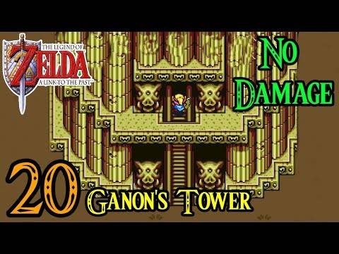 Zelda A Link to the Past SNES 100% Walkthrough – Part 20 – Ganon's Tower – Aghanim