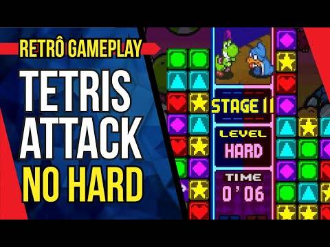 Zerando no HARD – TETRIS ATTACK – Super Nintendo – SNES – LONGPLAY – full walkthrough