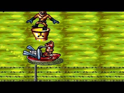 Zero the Kamikaze Squirrel  [SEGA Mega Drive] FULL Walkthrough – Gameplay [Smooth Filter]