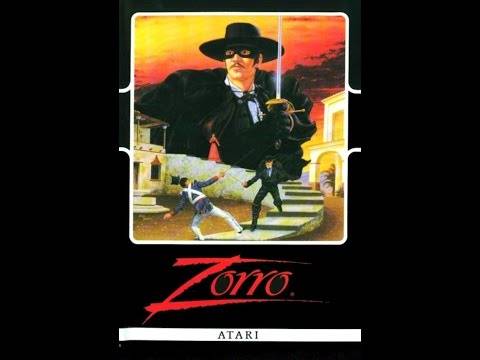 Zorro (Atari 800XL) | 1985 | Walkthrough | HD 720p60